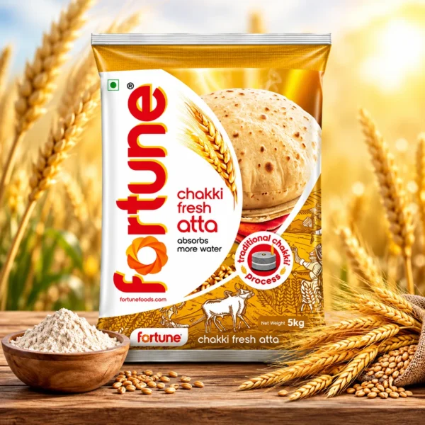 Fortune Fresh Chakki Atta (0% Maida)