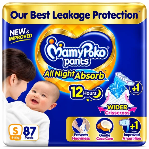 MamyPoko Pants Premium All Night Absorb Baby Diaper